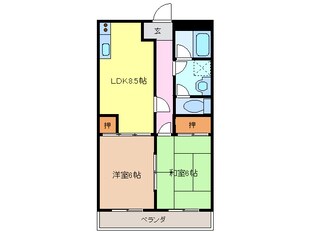 中村公園駅 バス13分  大治役場前下車：停歩10分 2階の物件間取画像